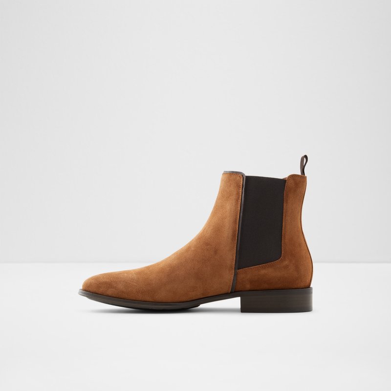 Men's Aldo Criwien Chelsea Boots Brown | 6180-MELAX