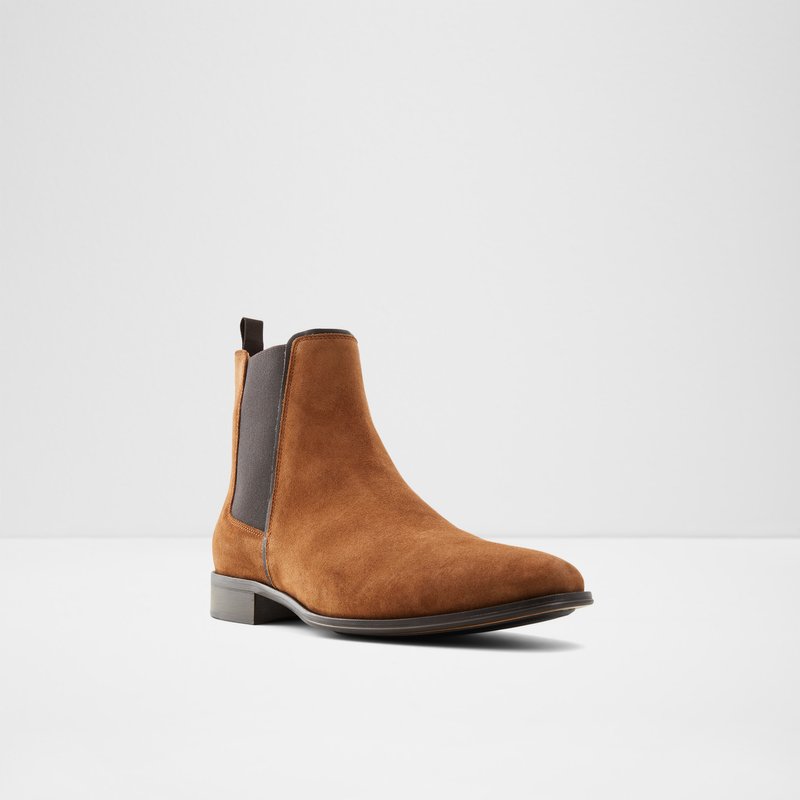 Men's Aldo Criwien Chelsea Boots Brown | 6180-MELAX