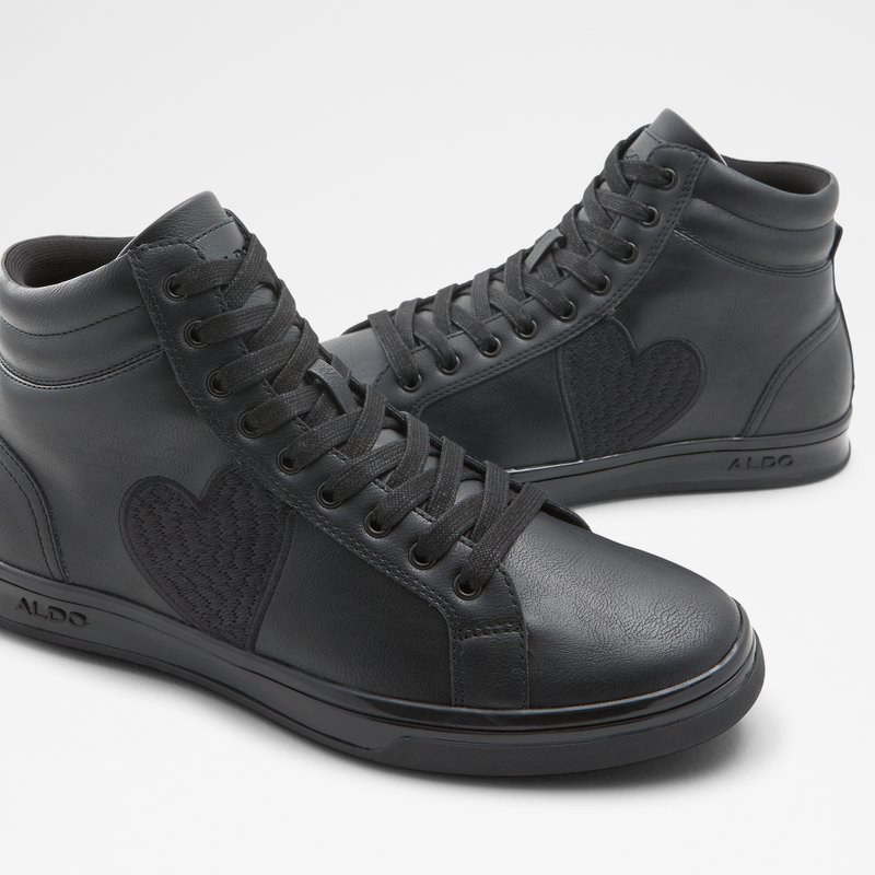 Men's Aldo Cupido High Sneakers Black | 5613-JDXVA