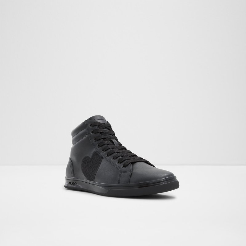 Men's Aldo Cupido High Sneakers Black | 5613-JDXVA