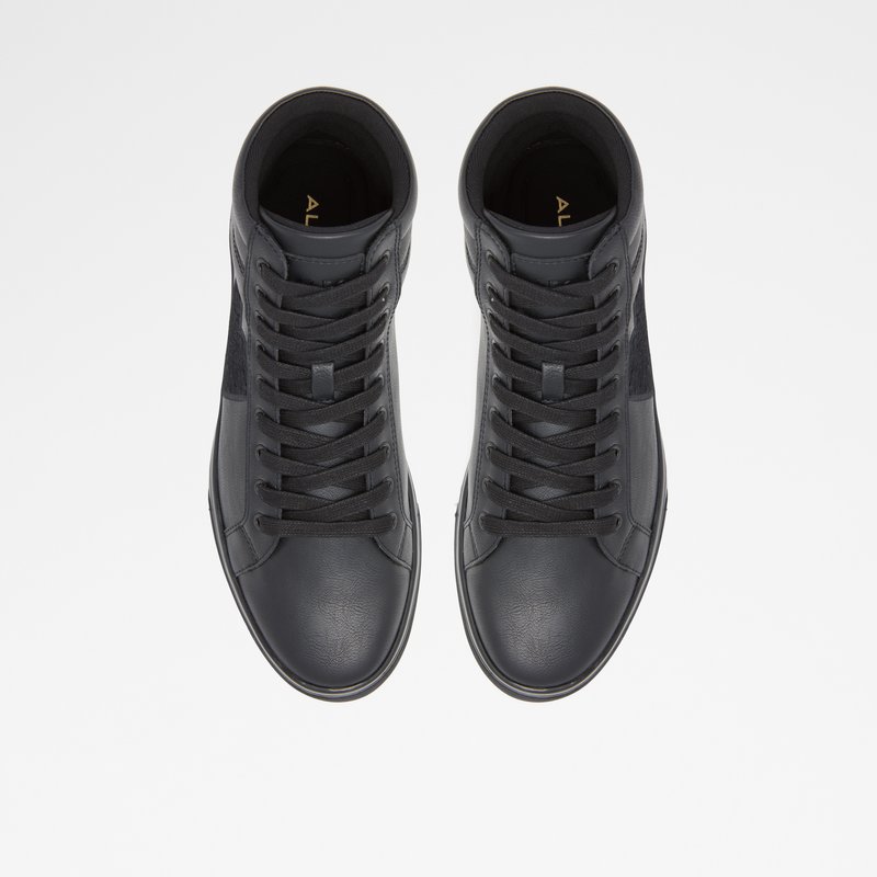 Men's Aldo Cupido High Sneakers Black | 5613-JDXVA
