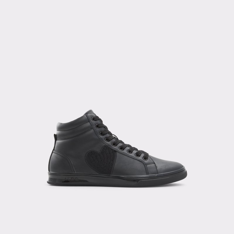 Men\'s Aldo Cupido High Sneakers Black | 5613-JDXVA