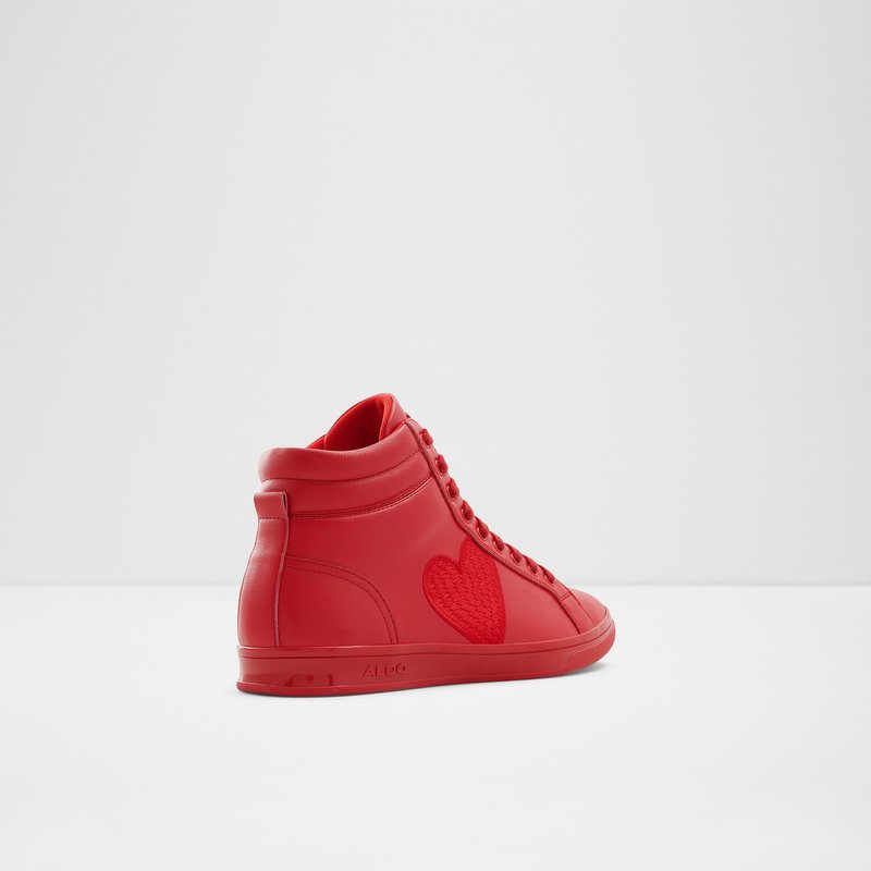Men's Aldo Cupido High Sneakers Red | 2315-ENRSC