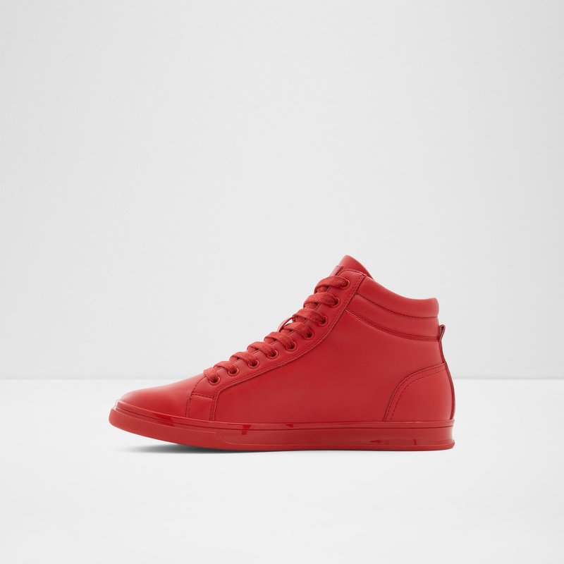 Men's Aldo Cupido High Sneakers Red | 2315-ENRSC