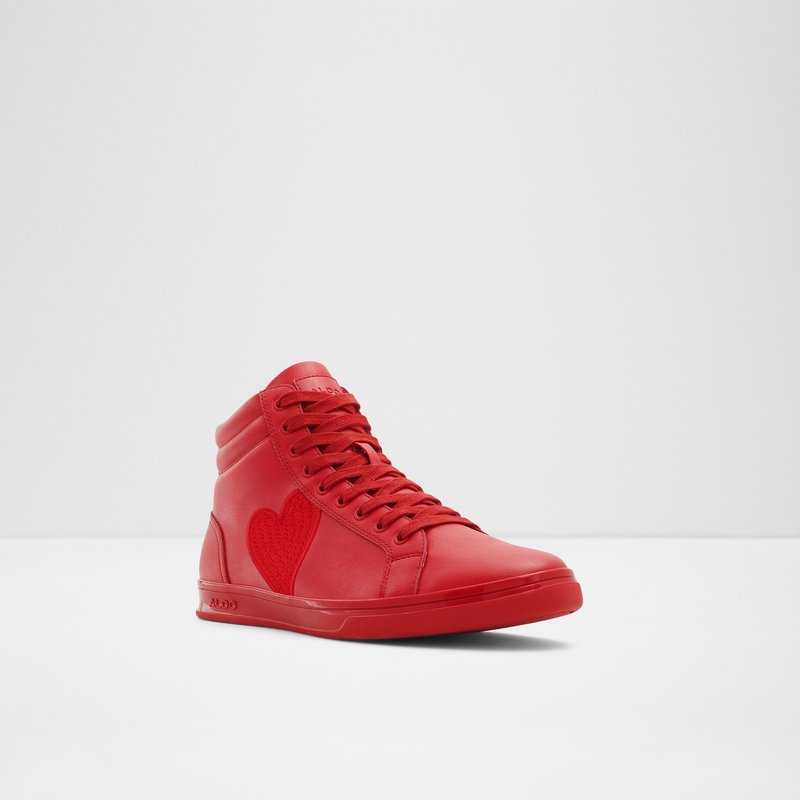 Men's Aldo Cupido High Sneakers Red | 2315-ENRSC