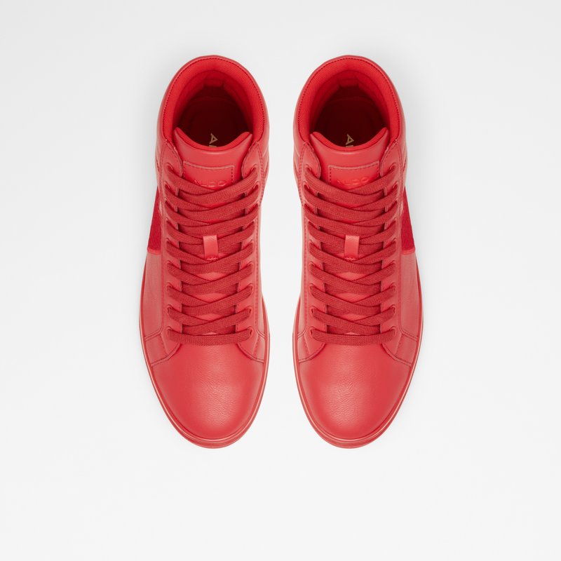 Men's Aldo Cupido High Sneakers Red | 2315-ENRSC
