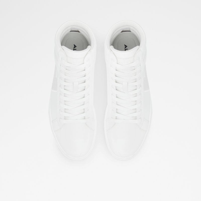 Men's Aldo Cupido High Sneakers White | 4367-ZWCFT