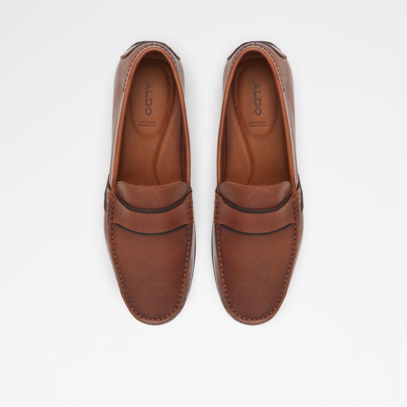 Men's Aldo Damianflex Casual Shoes Brown | 2319-WOUFX