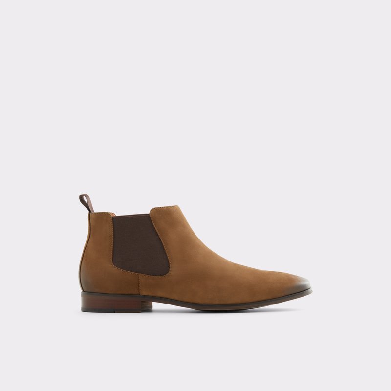 Men\'s Aldo Darovflex Chelsea Boots Light Brown | 4182-XAWNU