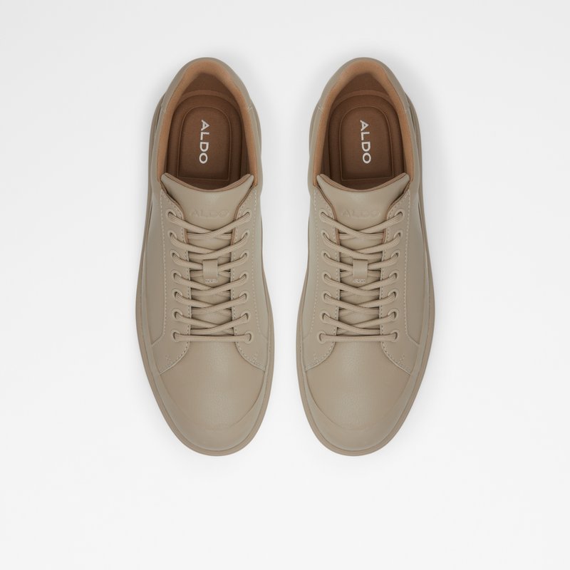 Men's Aldo Dereck Low Sneakers Dark Beige | 1208-KWLDR