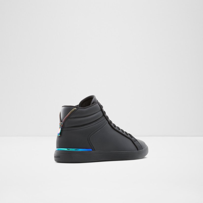 Men's Aldo Deruulo High Sneakers Black | 6924-JXWKS