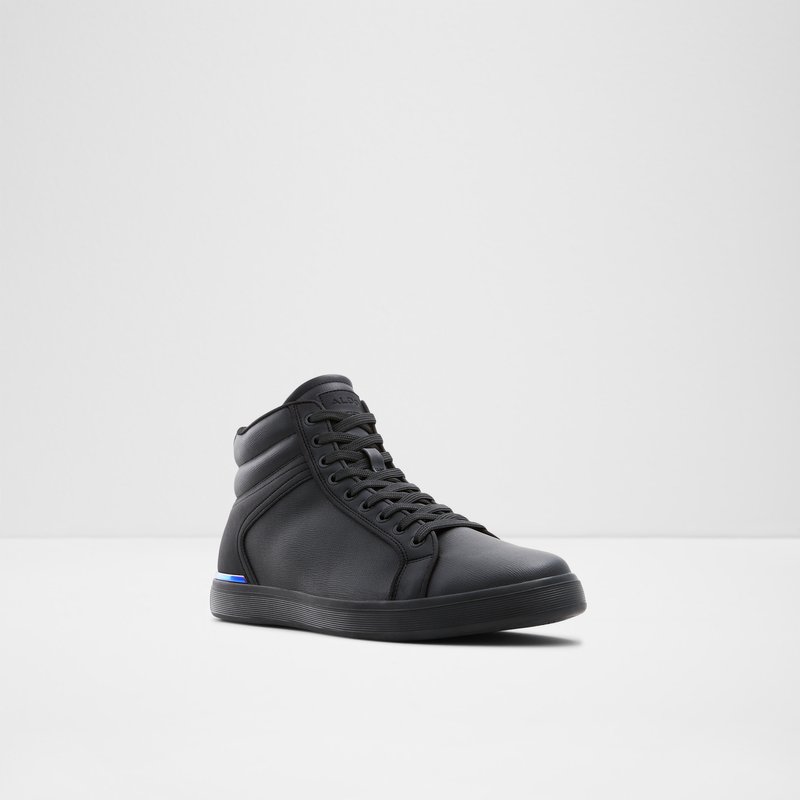 Men's Aldo Deruulo High Sneakers Black | 6924-JXWKS