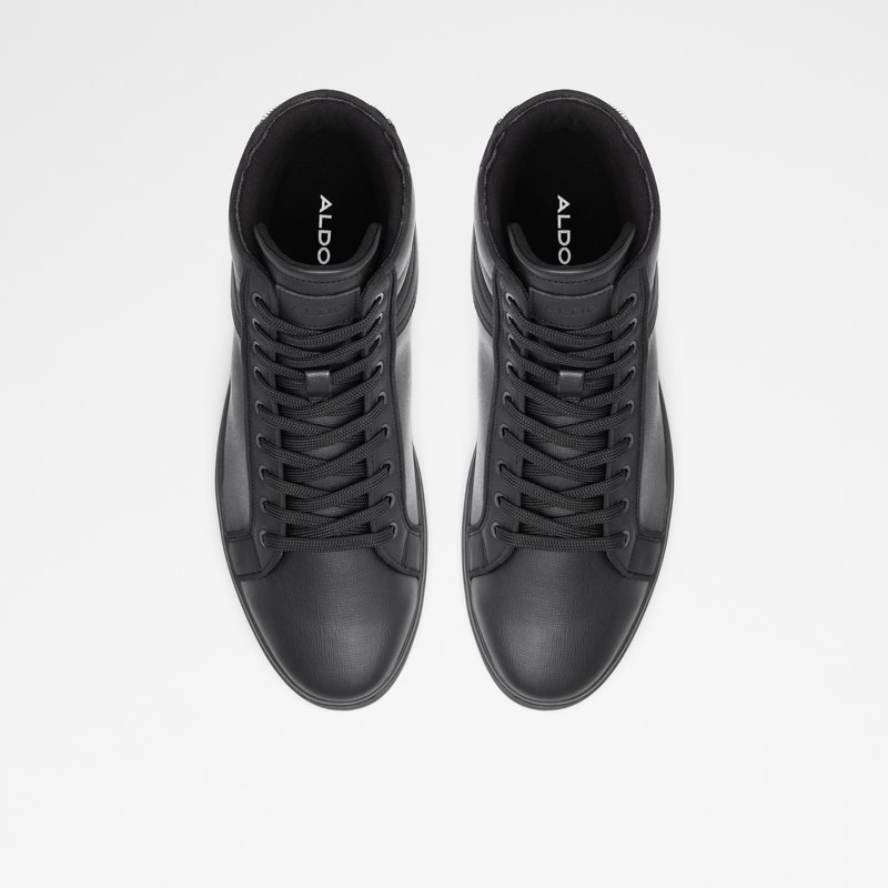 Men's Aldo Deruulo High Sneakers Black | 6924-JXWKS