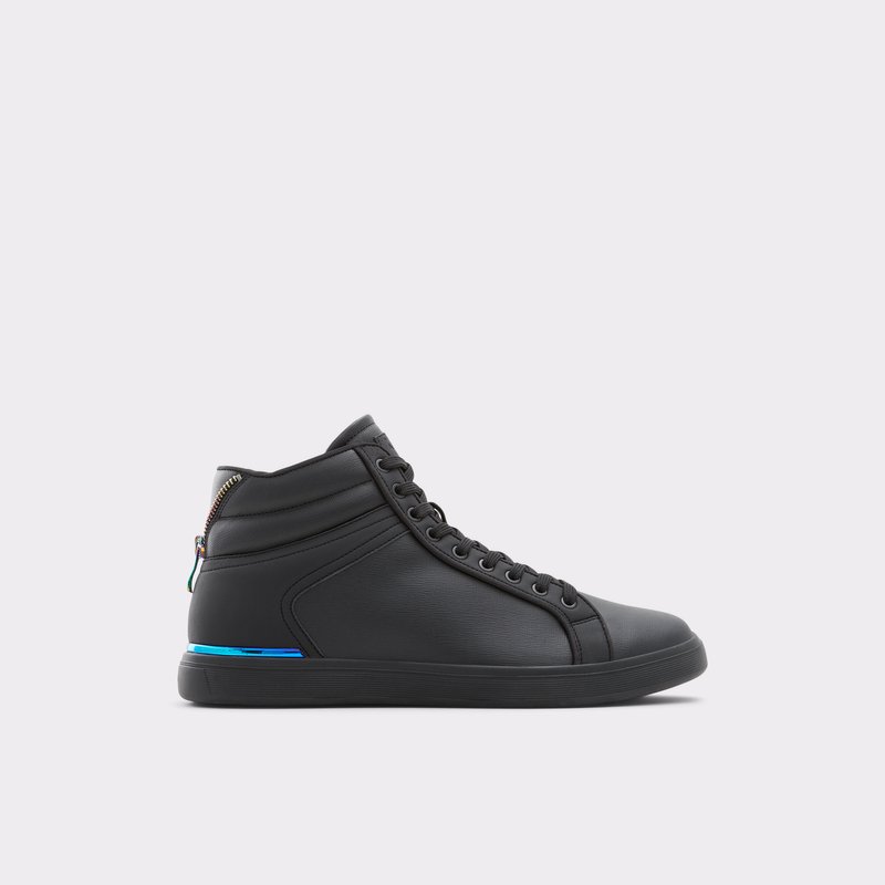 Men\'s Aldo Deruulo High Sneakers Black | 6924-JXWKS