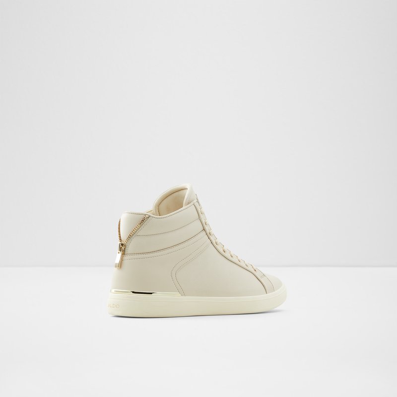 Men's Aldo Deruulo High Sneakers Light Beige | 3984-QJXGA