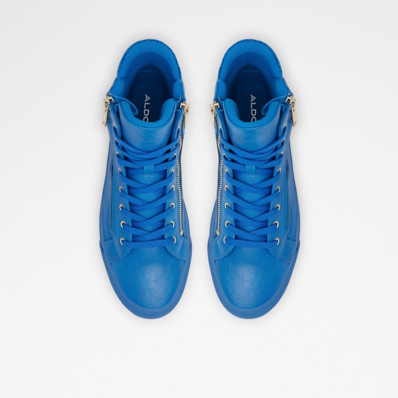 Men's Aldo Destry High Sneakers Blue | 9268-FSJPW