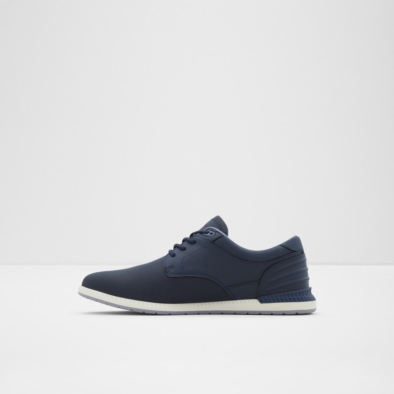 Men's Aldo Dinbren Low Sneakers Navy | 5348-LXIPY