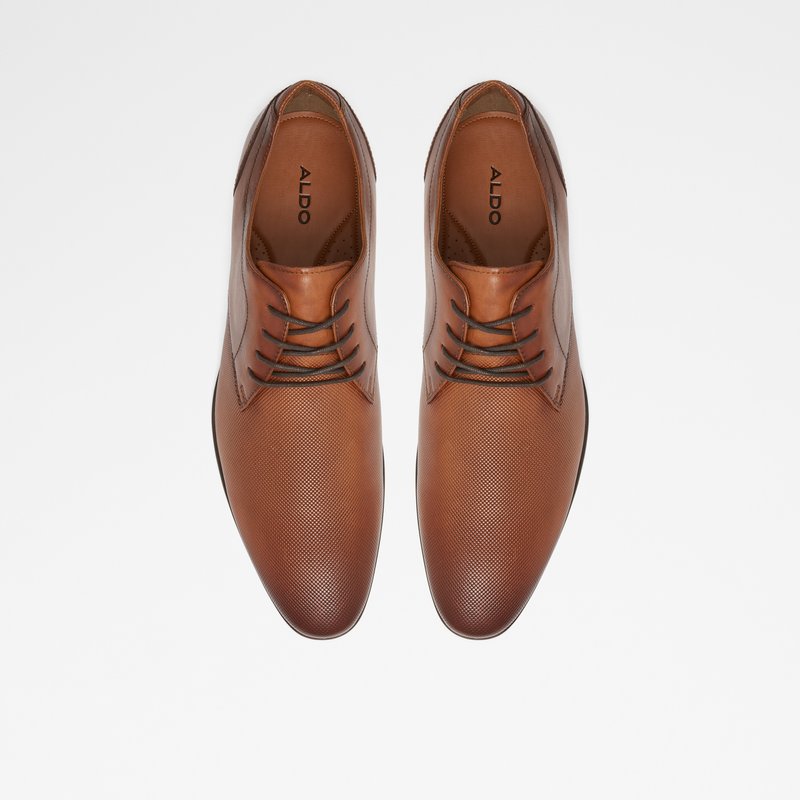 Men's Aldo Donavin Dress Shoes Brown | 6831-AFGQU