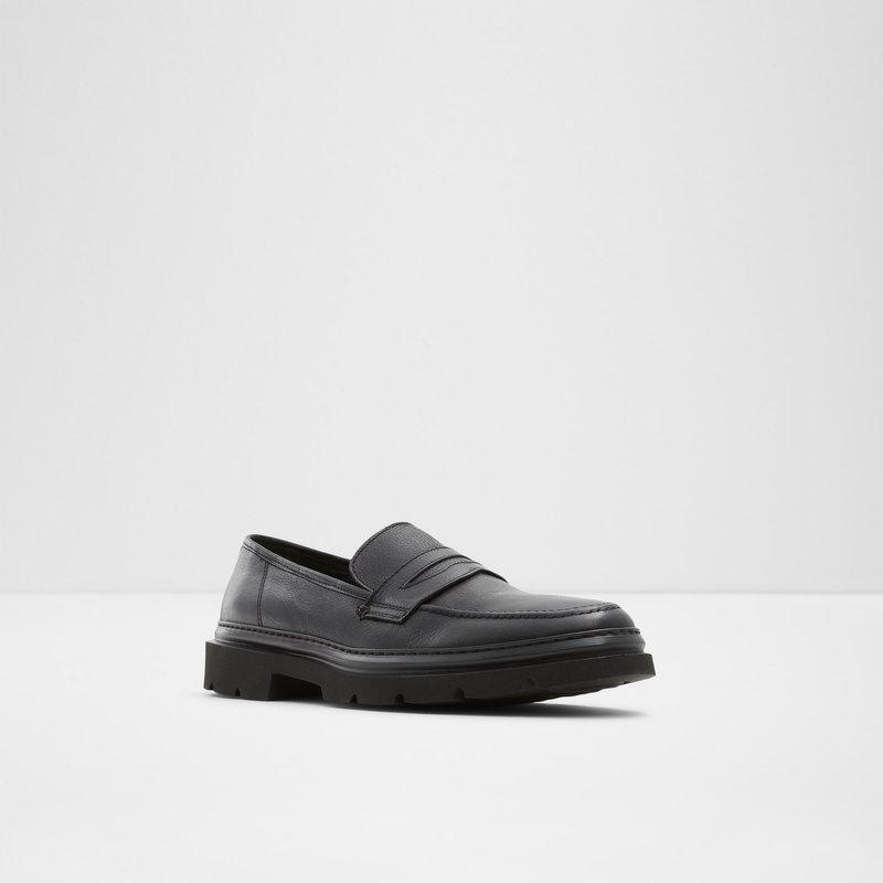 Men's Aldo Droarien Loafers Black | 9283-FKOAY