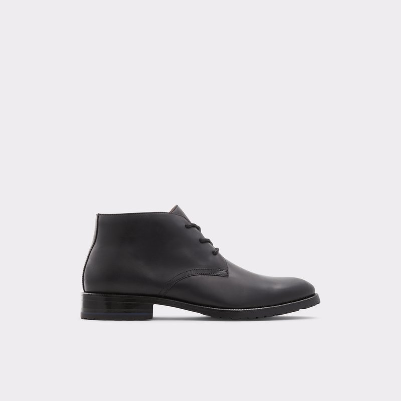 Men\'s Aldo Dwohaloth Lace Up Boots Black | 4698-LNHTK