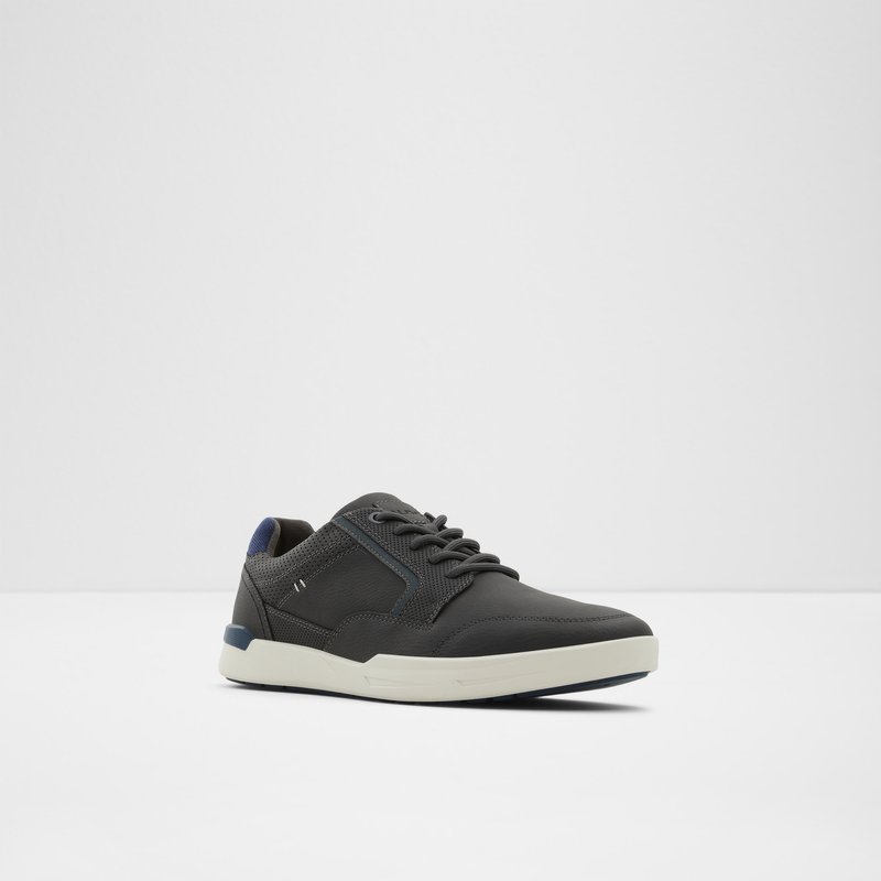 Men's Aldo Edelian Low Sneakers Black | 4932-ENSYB