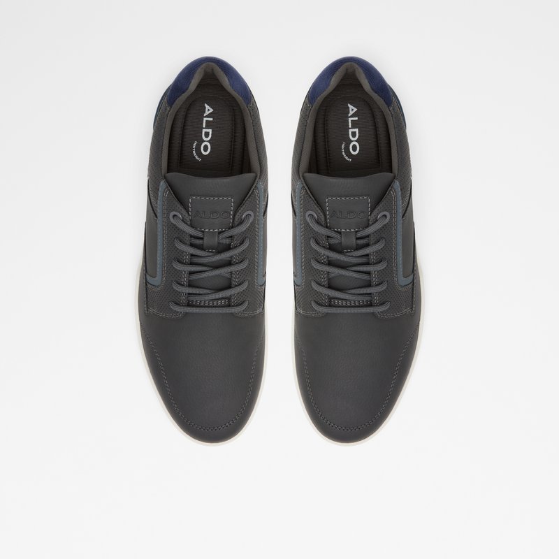 Men's Aldo Edelian Low Sneakers Black | 4932-ENSYB
