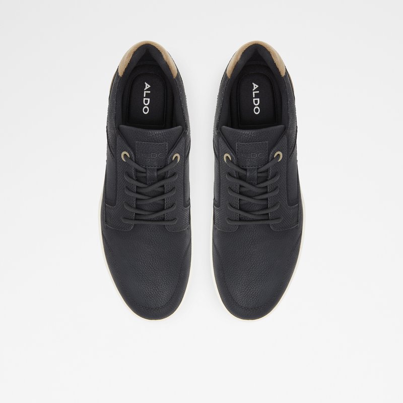 Men's Aldo Edelian Low Sneakers Black | 7254-EDRKJ
