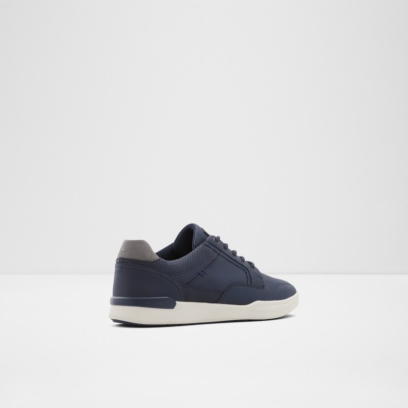 Men's Aldo Edelian Low Sneakers Navy | 1769-UEJSV