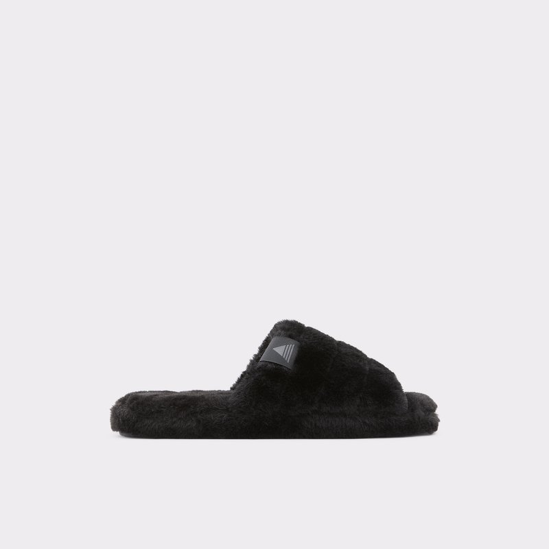 Men\'s Aldo Elendader Slippers Black | 3648-GNRCX