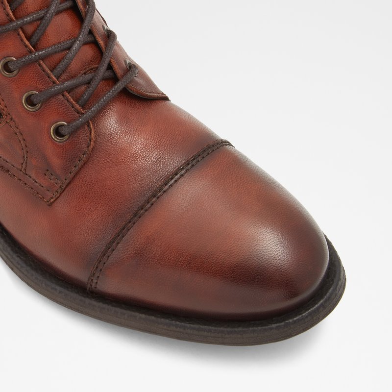 Men's Aldo Elpalo Lace Up Boots Brown | 5231-LDNHU