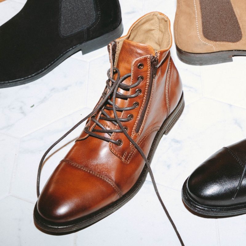 Men's Aldo Elpalo Lace Up Boots Brown | 5231-LDNHU