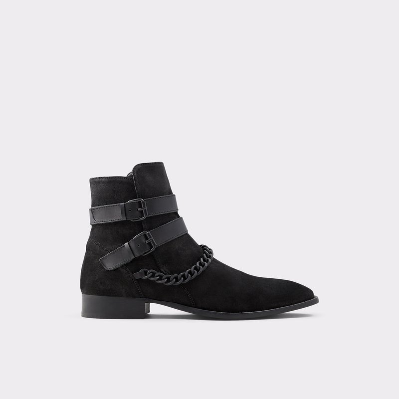 Men\'s Aldo Eolophus Casual Boots Black | 2459-NLUXG