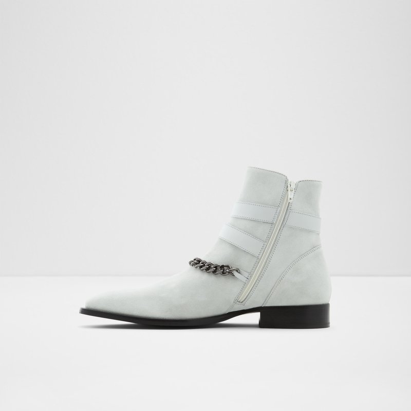 Men's Aldo Eolophus Casual Boots Bone | 3286-BFGWJ