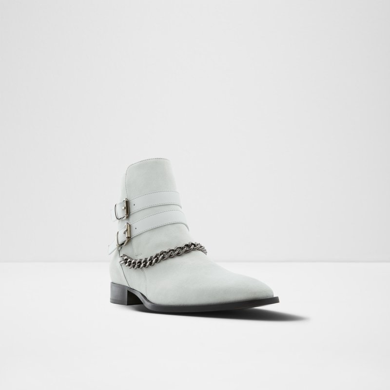 Men's Aldo Eolophus Casual Boots Bone | 3286-BFGWJ