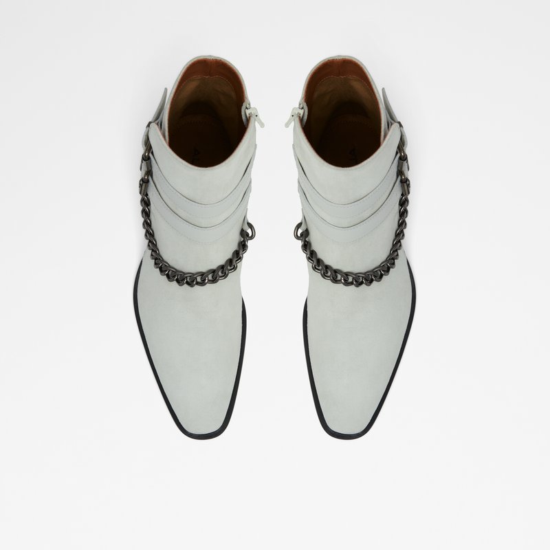 Men's Aldo Eolophus Casual Boots Bone | 3286-BFGWJ