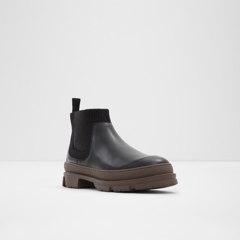 Men's Aldo Expedition Chelsea Boots Black | 6398-WSTAI