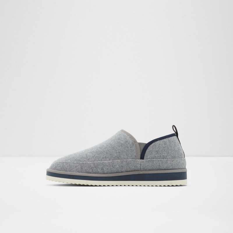 Men's Aldo Folies Slippers Grey | 5260-RUTMP