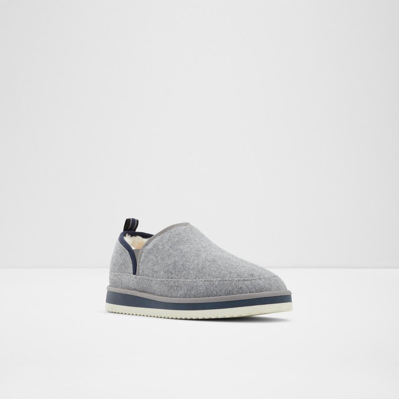 Men's Aldo Folies Slippers Grey | 5260-RUTMP