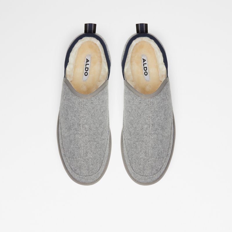 Men's Aldo Folies Slippers Grey | 5260-RUTMP