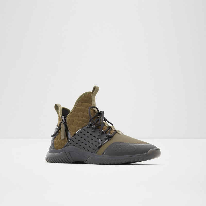 Men's Aldo Frealia-wr High Sneakers Khaki | 5296-LAPRU