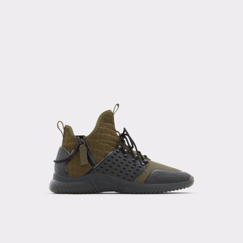 Men\'s Aldo Frealia-wr High Sneakers Khaki | 5296-LAPRU