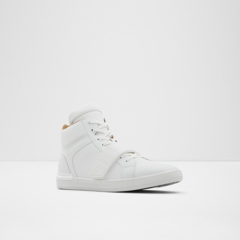 Men's Aldo Gabrieli High Sneakers White | 3912-CIHMW