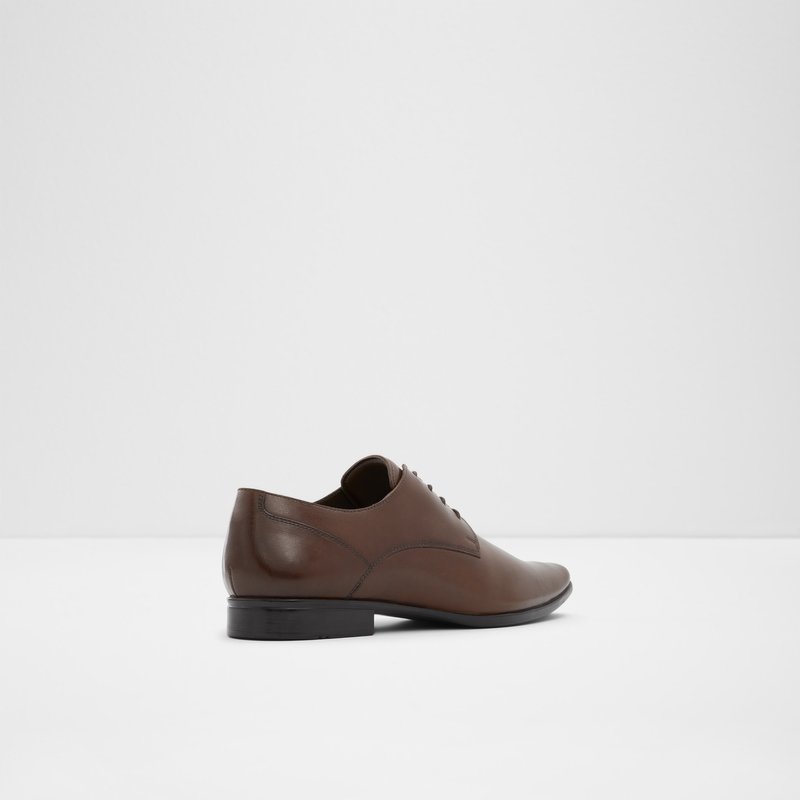 Men's Aldo Gerrier Dress Shoes Brown | 2450-GRYOE