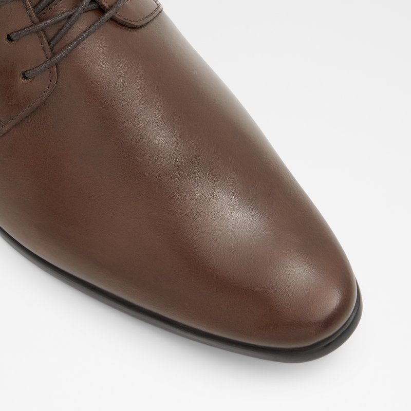 Men's Aldo Gerrier Dress Shoes Brown | 2450-GRYOE