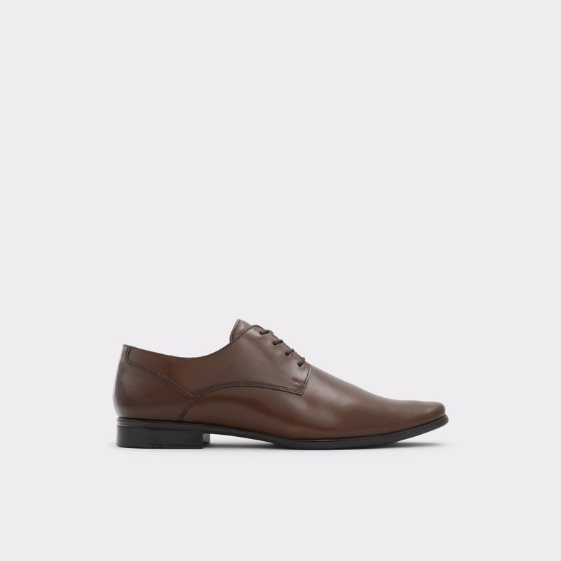 Men\'s Aldo Gerrier Dress Shoes Brown | 2450-GRYOE