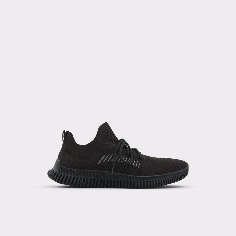 Men\'s Aldo Gilgai Low Sneakers Black | 2317-VNDJS