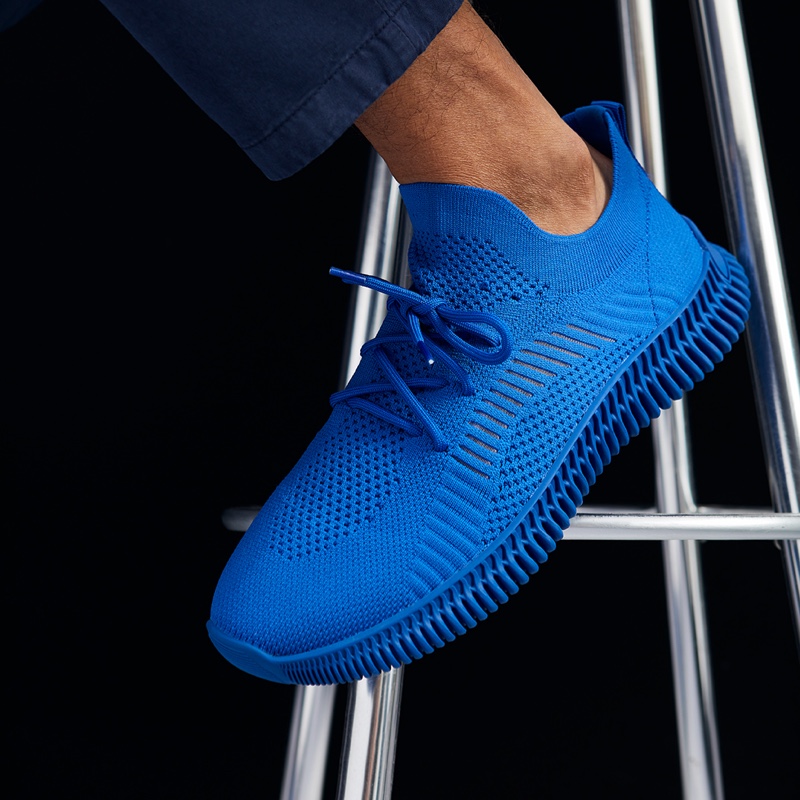 Men's Aldo Gilgai Low Sneakers Blue | 6892-VBLYE