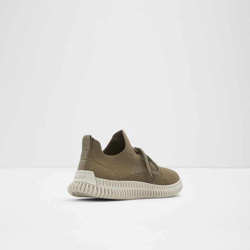 Men's Aldo Gilgai Low Sneakers Khaki | 7412-ONKSL