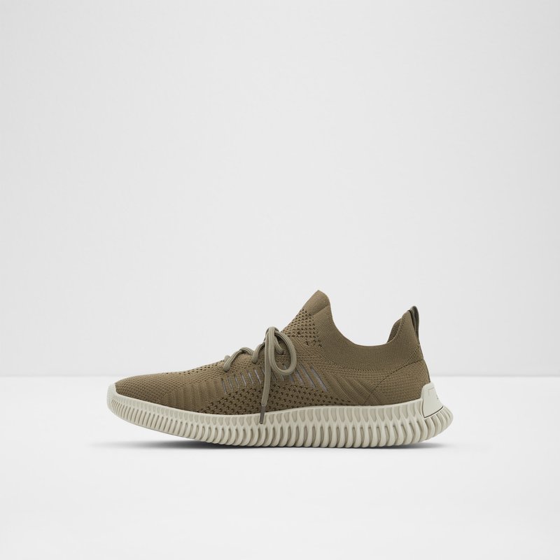 Men's Aldo Gilgai Low Sneakers Khaki | 7412-ONKSL