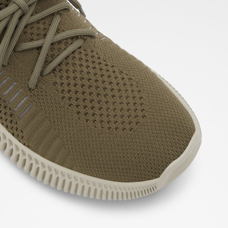 Men's Aldo Gilgai Low Sneakers Khaki | 7412-ONKSL